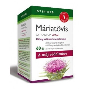 Interherb napi 1 máriatövis kapszula 60db